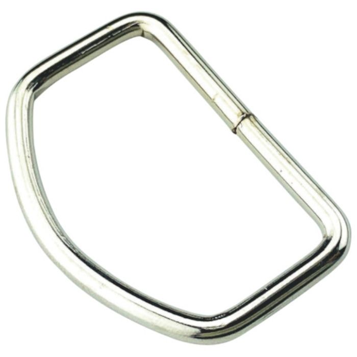 ユタカメイク　平ベルト金具　月カン　38mm幅用　(2個入り)