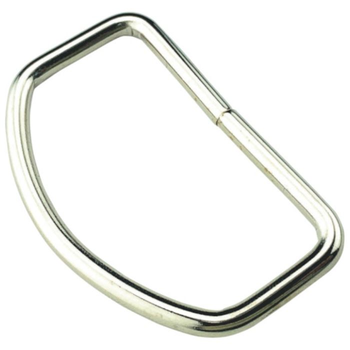 ユタカメイク　平ベルト金具　月カン　50mm幅用　(2個入り)