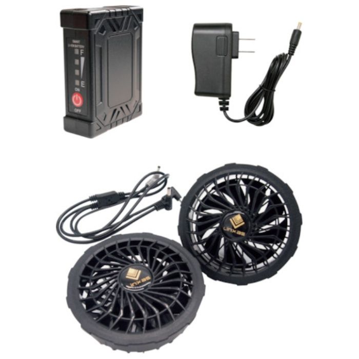 リンクサス　COOLING　BLAST　8Vファンバッテリーセット