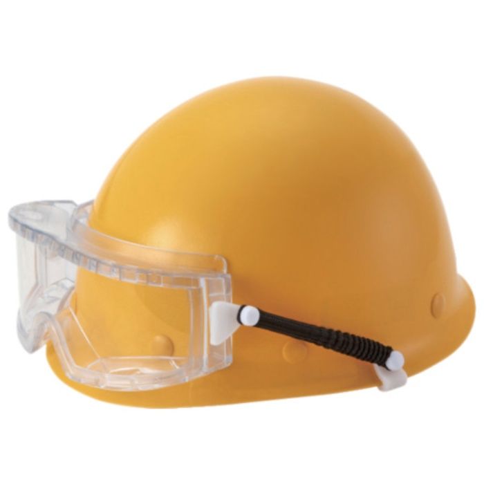 リケン　防曇ゴグル(ヘルメット取付タイプ)　M30C-VF　SPB/MP　カバー付(難燃性カバー付きスプリングバンド)