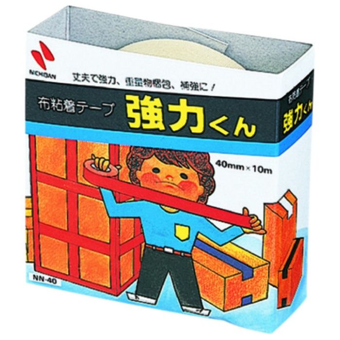 ニチバン　布　強力くん　NN-40　黄土　40mmX10m