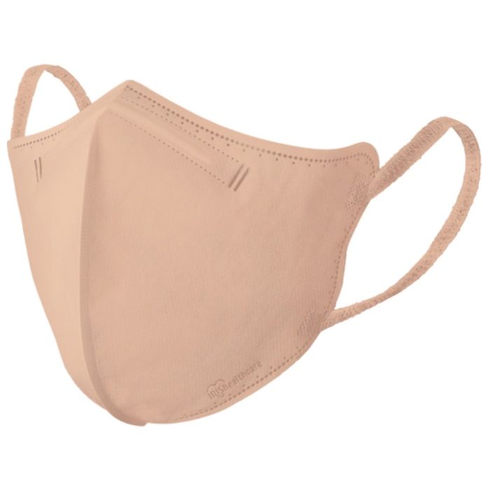IRIS　296470　DAILY　FIT　MASK　　立体　ふつうサイズ　30枚入　ピンクベージュ