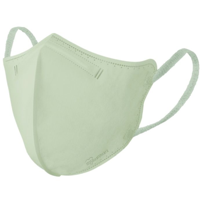 IRIS　296472　DAILY　FIT　MASK　　立体　ふつうサイズ　30枚入　ピスタチオ