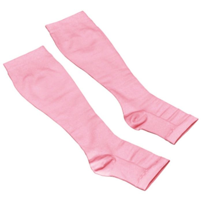 METEX　【売切商品】リラルーチェ　ひざ下ソックス　オープントゥ　ピンクM