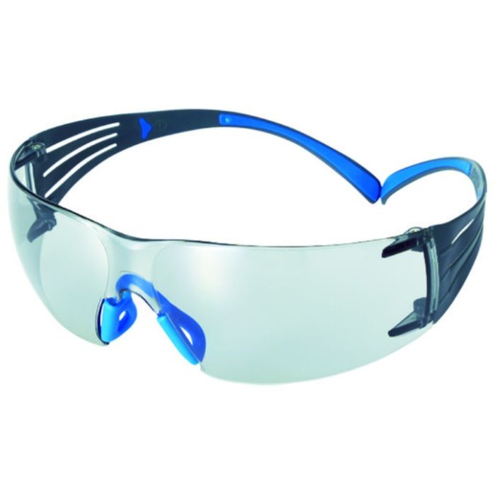 3M　セキュアフィット　保護めがね　I/Oグレー　SF407SGAF-BLU　1個/1袋