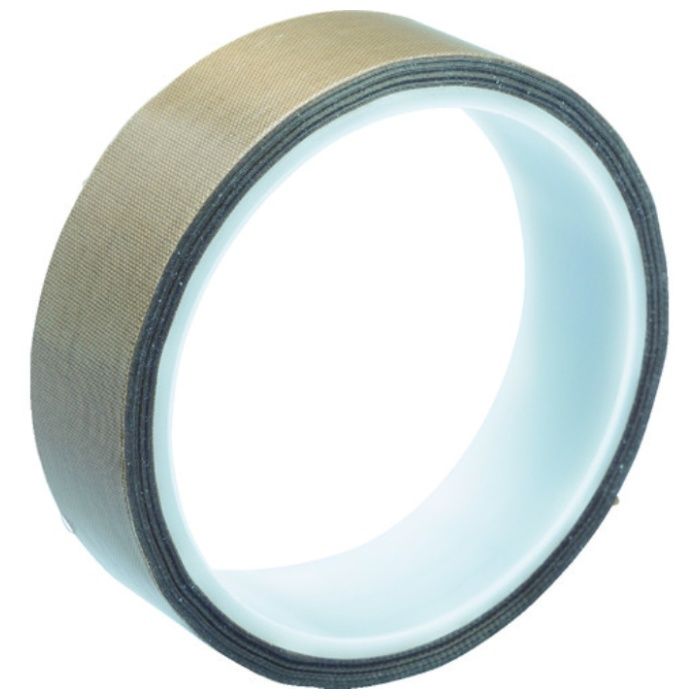 TRUSCO　【売切廃番】フッ素樹脂ガラス粘着テープ　厚み0.13mm　幅38mm×10m