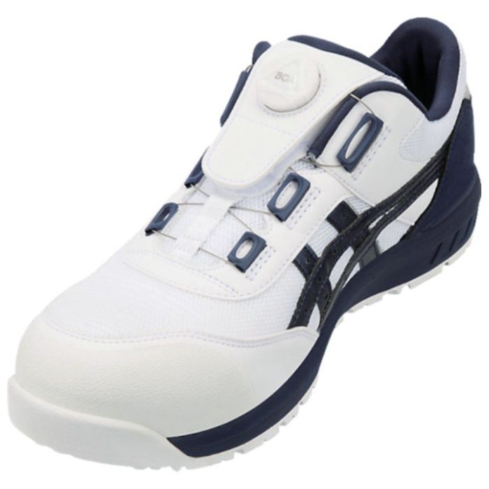 ASICS　ウィンジョブCP209　BOA　ホワイト×ピーコート　26.5cm