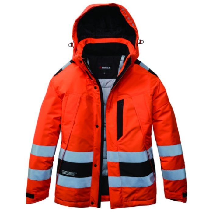 BURTLE　【11月末入荷予定】　ハイビズ防水防寒ジャケット　7630-93-L　ハイビズオレンジ