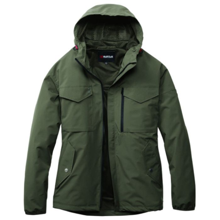 BURTLE　【12月中旬入荷予定】　フーディジャケット　3270-23-M　カーキ