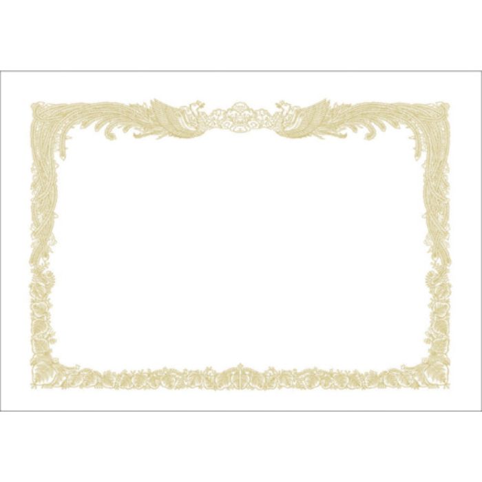 ササガワ OA賞状用紙 白 B4判縦書用(Tcode:5242496)