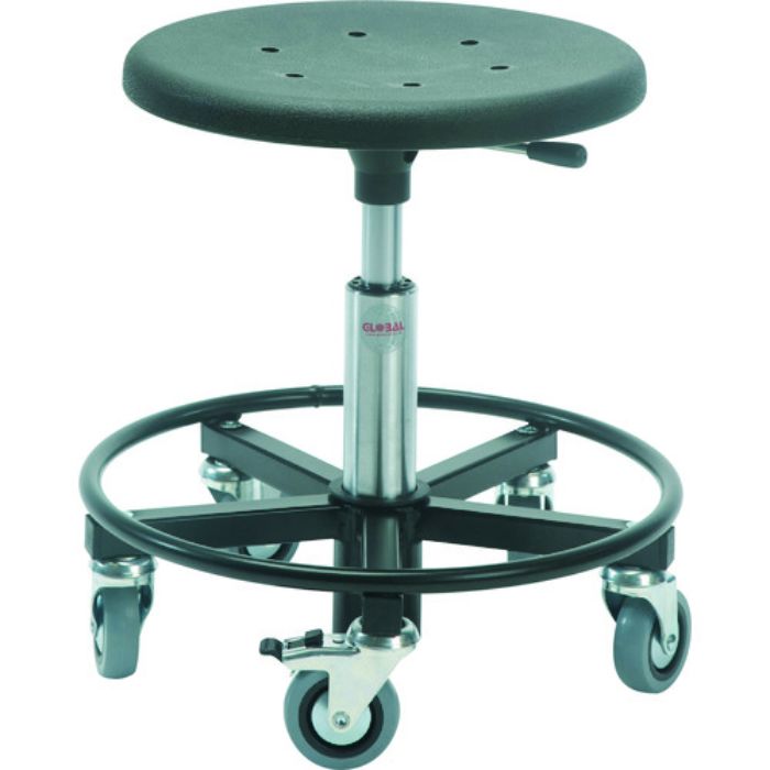 Global SIGMA 480RS フットリング付き作業チェア スチール製ベース 座高37〜50cm(Tcode:2071604)