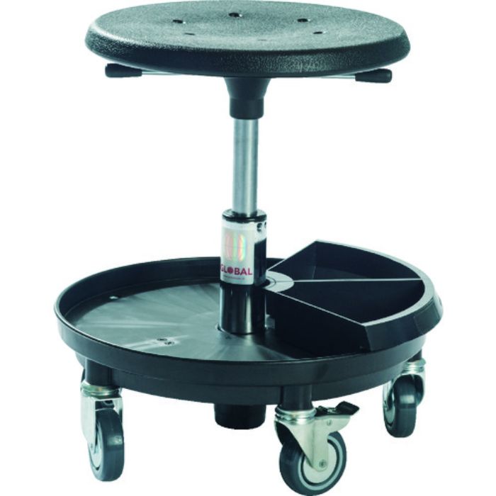 Global SIGMA 400P 工具トレー付作業チェア 樹脂製ベース 座高37〜50cm(Tcode:2070849)