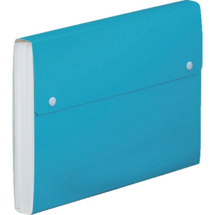 KING JIM Toffyドキュメントファイル A4 青 13ポケット