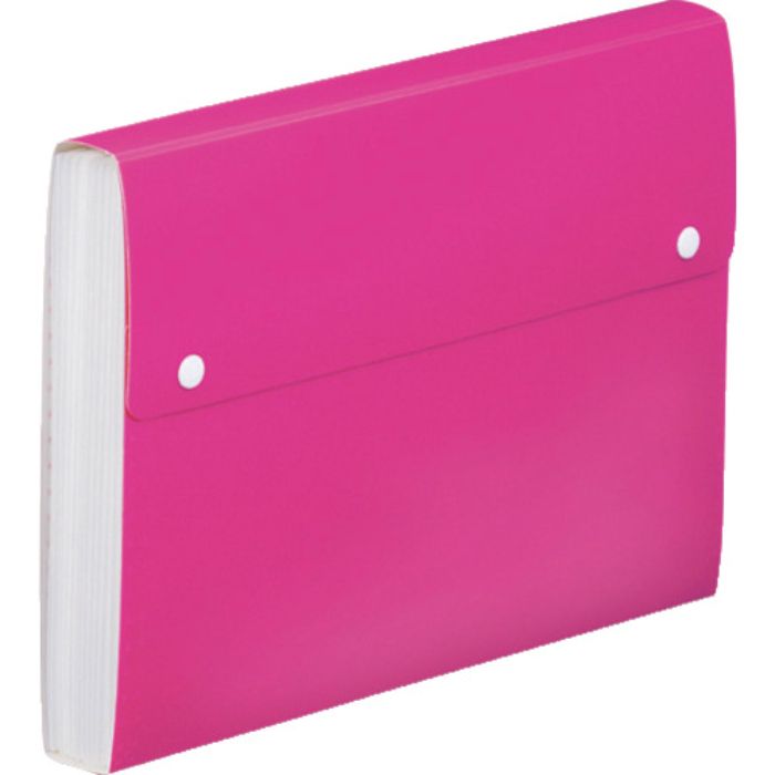KING JIM Toffyドキュメントファイル A4 ピンク 13ポケット
