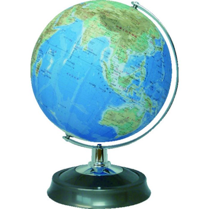 昭和カートン 地球儀 地勢図タイプ 26cm(Tcode:8560116)