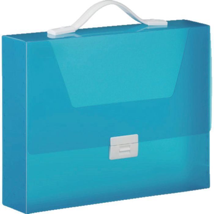 KING JIM シンプリ-ズキャリングCG(透明)青