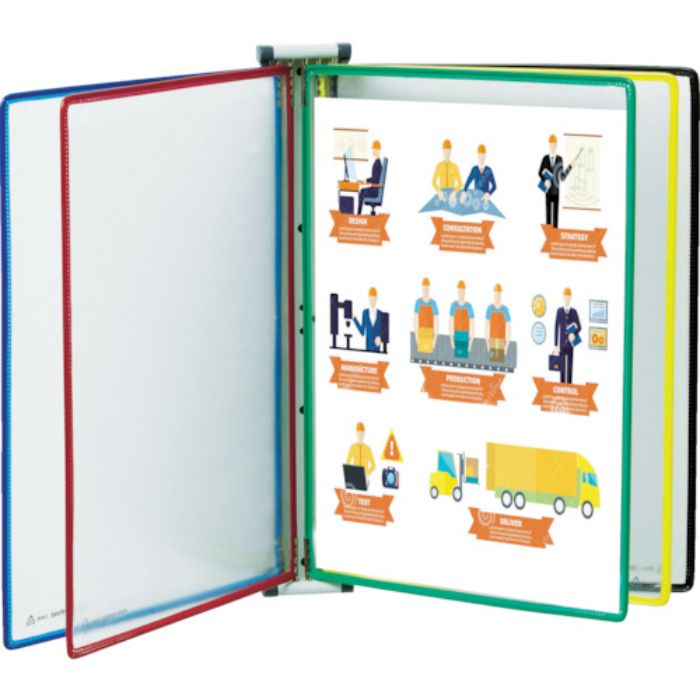 tarifold VEO 掲示用ファイルスタンド マグネットタイプ A4×10(Tcode:1158360)