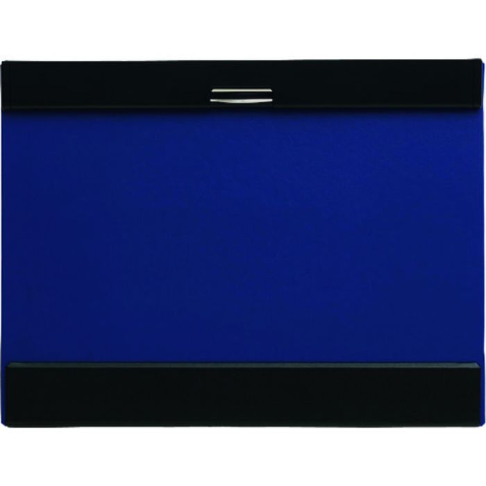 KING JIM クリツプボ-ド マグフラツプ A4 青 長辺とじ 収納約30枚 背面・底面フラップ付き(Tcode:1949286)