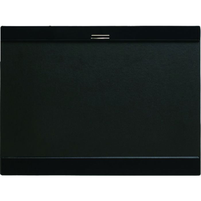 KING JIM クリツプボ-ド マグフラツプ A3 黒 長辺とじ 収納約30枚 背面・底面フラップ付き