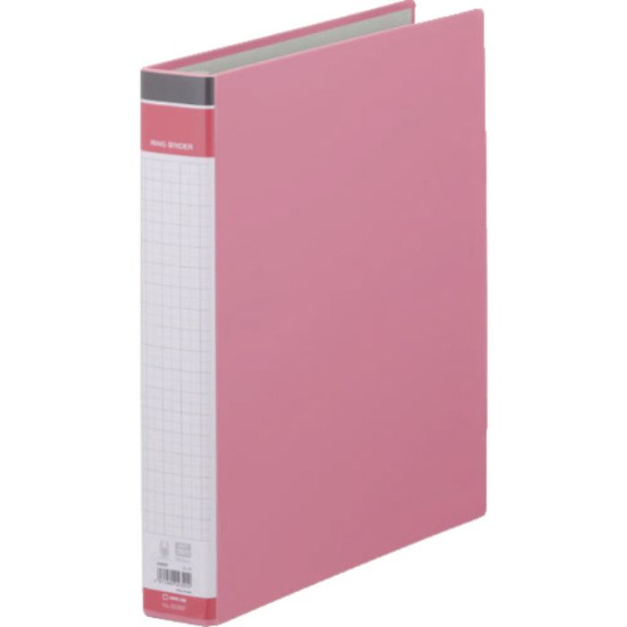 KING JIM リングバインダ-BF A4タテ型 ピンク 内径32mm 300枚