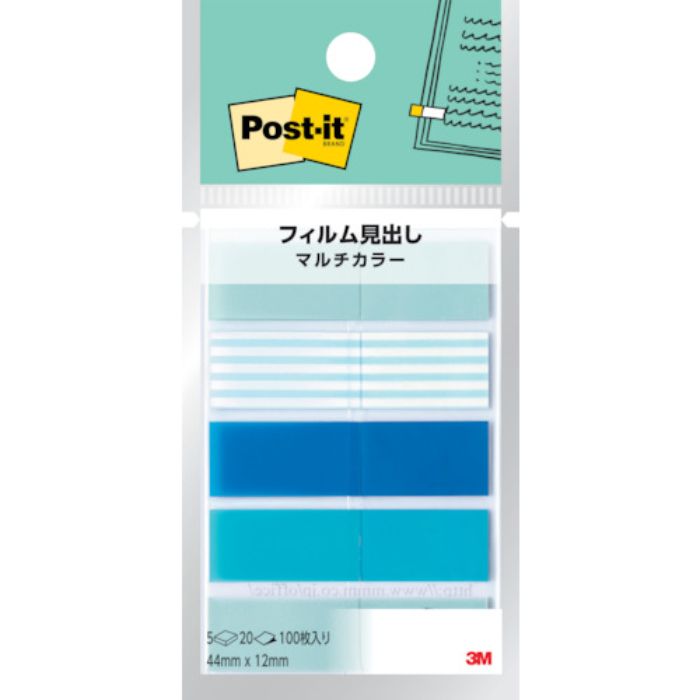 3M ポスト・イット フィルム見出し マルチカラー(Tcode:2526404)