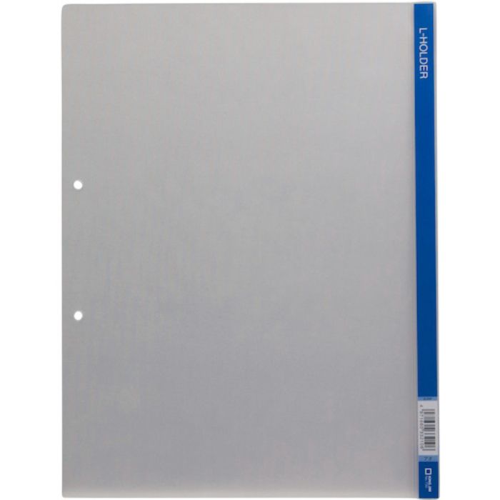 KING JIM Lホルダ- A4タテ型 青 2穴