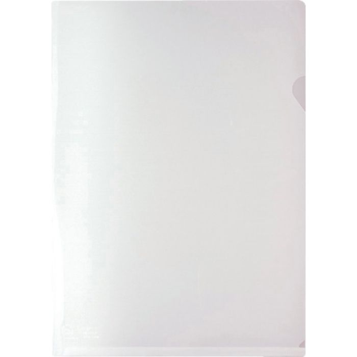 KING JIM クリア-ホルダ-リサイクル厚口 乳白 (10枚入)