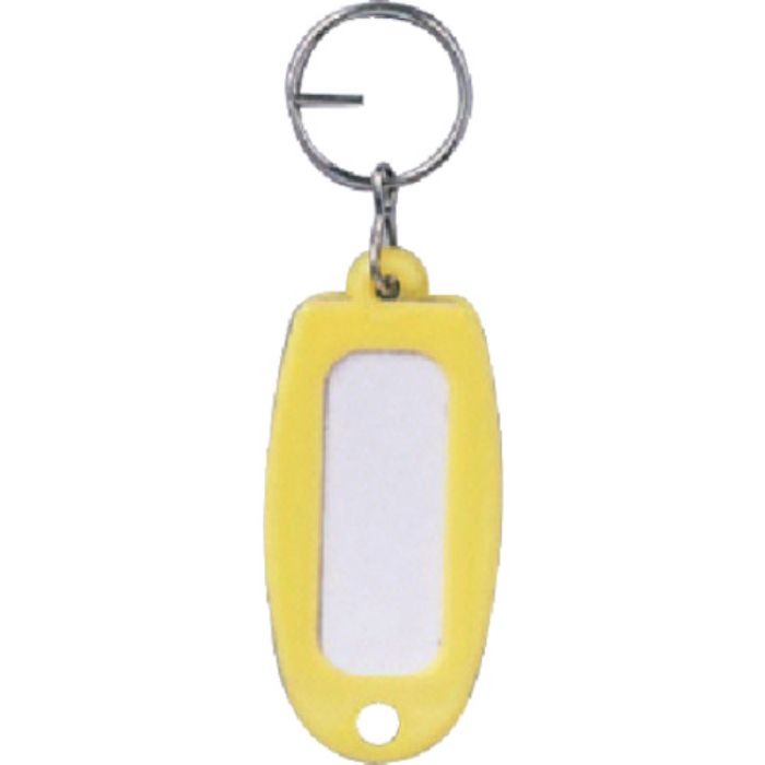 ユニット カラーネームタッグ イエロー 10個1組 60×27×3(Tcode:7450656)