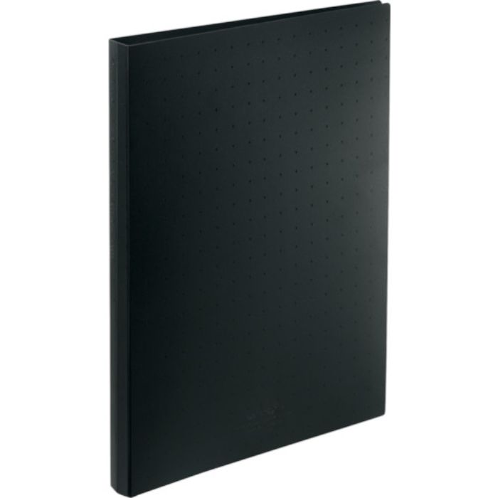 リヒト 名刺用ファイル A4/名刺帳(ポケット交換タイプ) 収納数500カード 黒(Tcode:1150170)