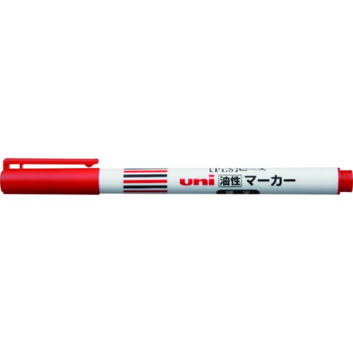 uni 三菱鉛筆/ピースマーカー/細字丸芯/赤(Tcode:7923741)