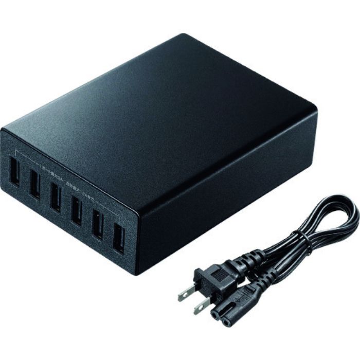 SANWA USB充電器 ブラック(Tcode:1953713)