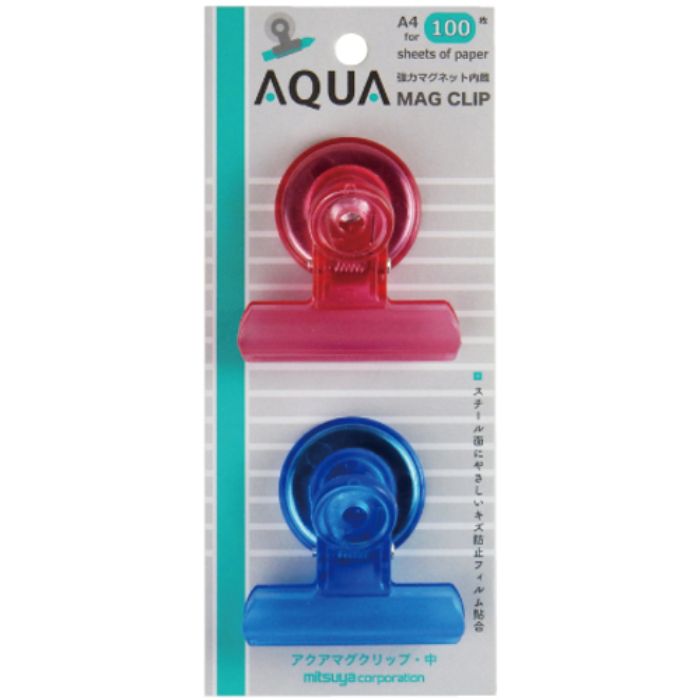 ミツヤ アクアマグクリップ中 色込2個 (Tcode:3563183)