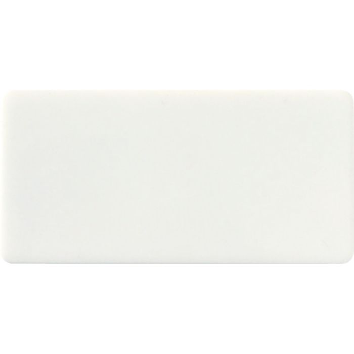 IM 無地名札 25×50×2mm 白地(Tcode:1030031)