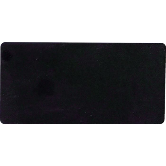 IM 無地名札 35×70×2mm 黒地(Tcode:1030042)