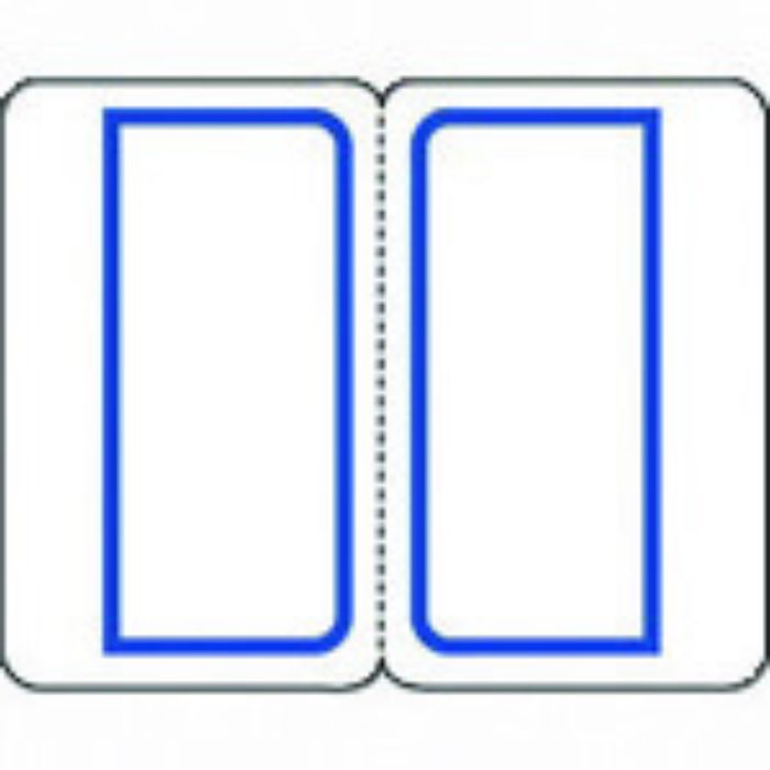 JTX 192188)インデックスラベル中 青 B053J-MB (Tcode:1963004)