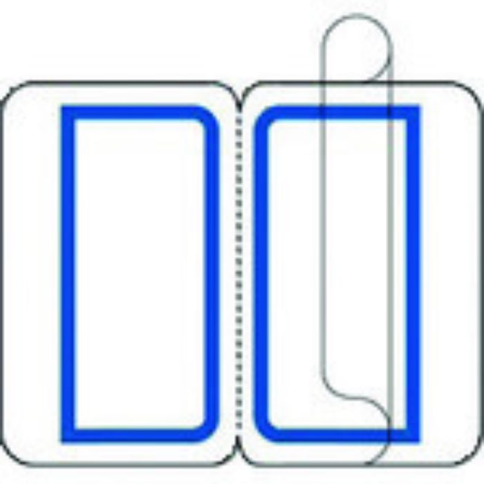 JTX 192200)インデックスラベルF付M青 B056J-MB (Tcode:1966129)