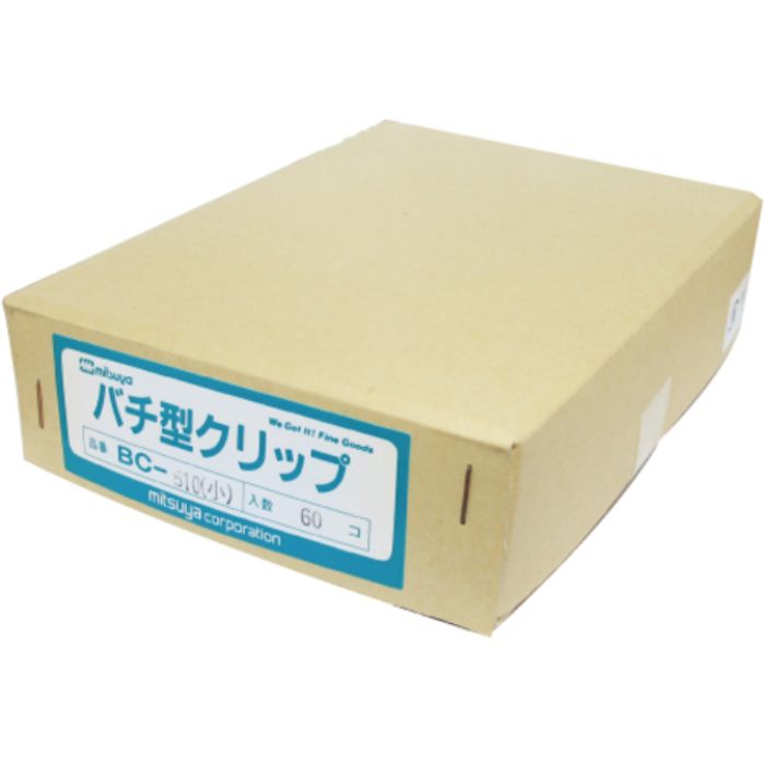 ミツヤ バチ型クリップ小 60本入 M14010(Tcode:1951890)