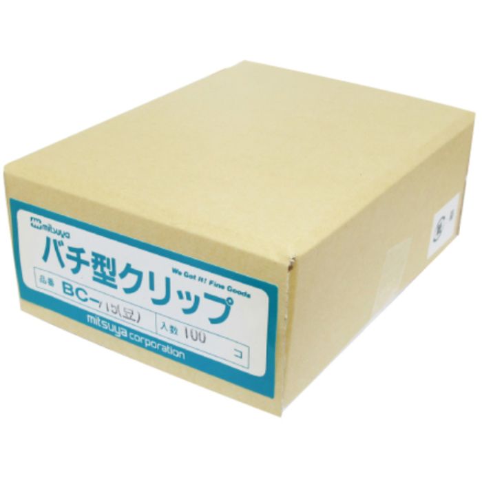 ミツヤ バチ型クリップ豆 100本入 M14028(Tcode:1951891)