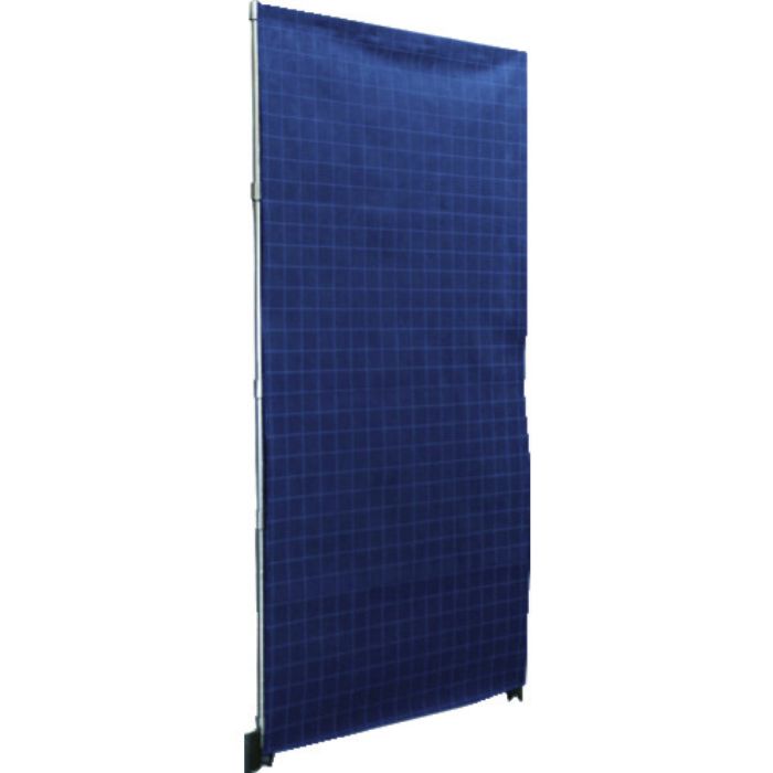 TRUSCO マグネット式目隠しカーテン 900X1800mm ネイビー(Tcode:1948950)