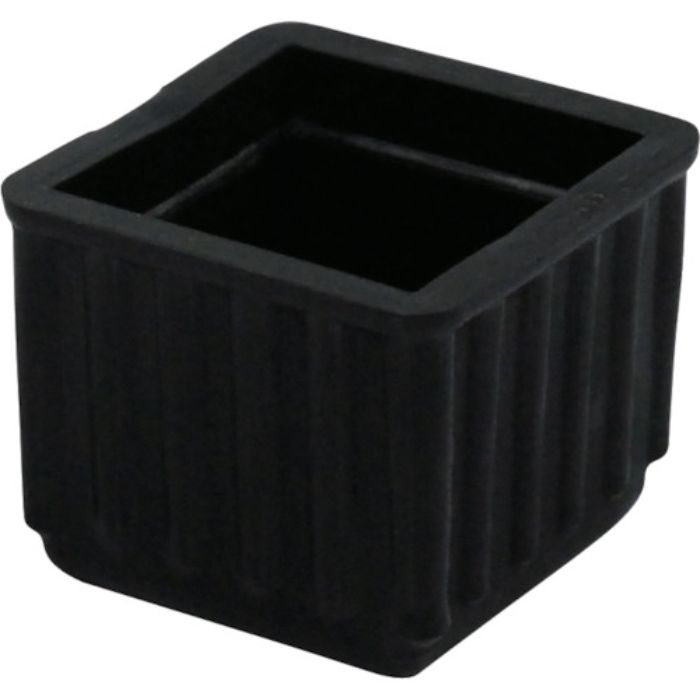 光 イス脚キャップ 黒角24(Tcode:8360102)