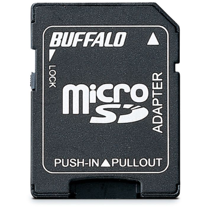 バッファロー microSDカード→SDカード変換アダプター(Tcode:4562156)
