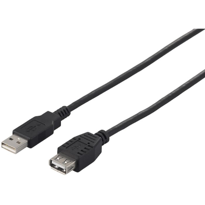 バッファロー USB2.0 A to A 延長ケーブル 5.0m ブラック(Tcode:4539557)