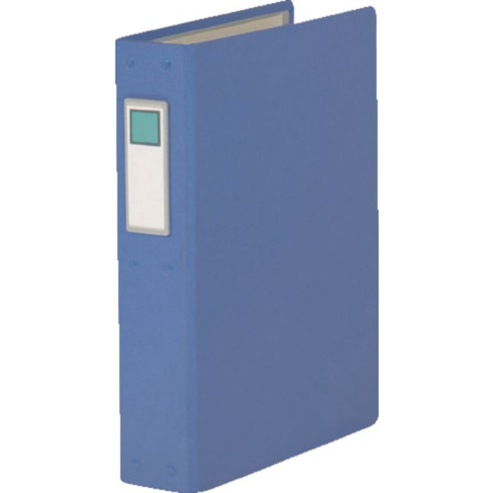 KING JIM パイプファイル A4タテ型 青 2穴 とじ厚40mm 400枚(Tcode:1311487)