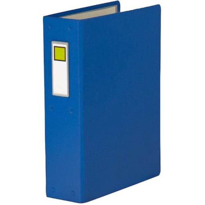 KING JIM パイプファイル A4タテ型 青 2穴 とじ厚60mm 600枚(Tcode:1297562)