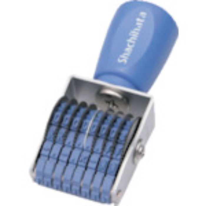 シヤチハタ 回転ゴム印欧文8連5号 ゴシック体(Tcode:3399726)