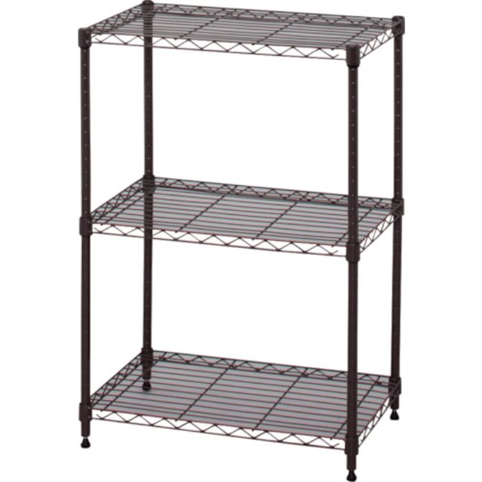 IRIS 573518 カラーメタルラック ブラウン(Tcode:7841396)