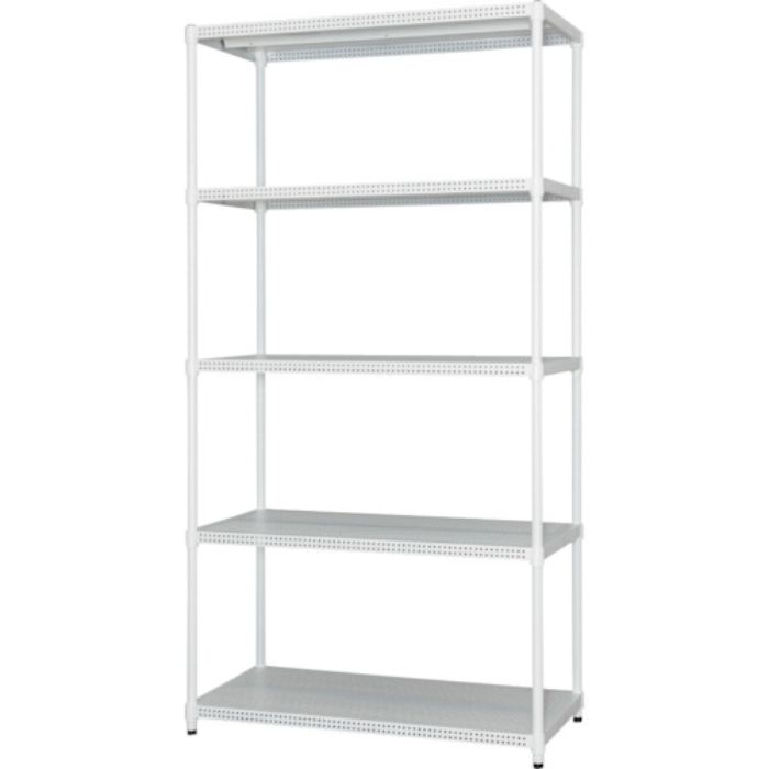 IRIS 530975 カラーパンチングラック ホワイト