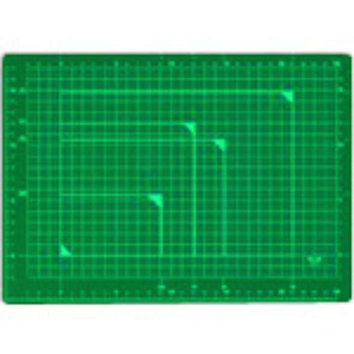 プラス 48573)カッターマット A4 GR CS-A4 緑(Tcode:1970656)