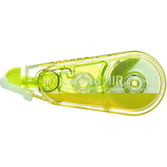 Tombow 修正テープ モノエアー4 使いきりタイプ 4.2mm ライム(Tcode:8559949)