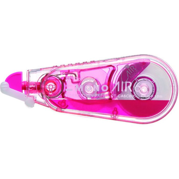 Tombow 修正テープ モノエアー6 使いきりタイプ 6mm ピンク(Tcode:8559951)